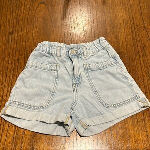 Zara girls denim shorts size 9